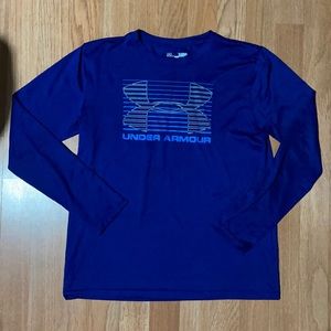 Boys size Large Under Armour Long-sleeved T-shirt